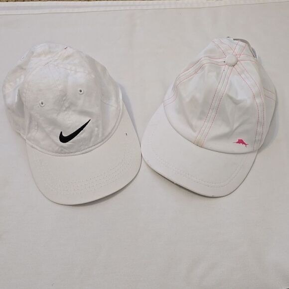 Bundle of 2 girls nike and tommy bahama caps - Picture 1 of 8